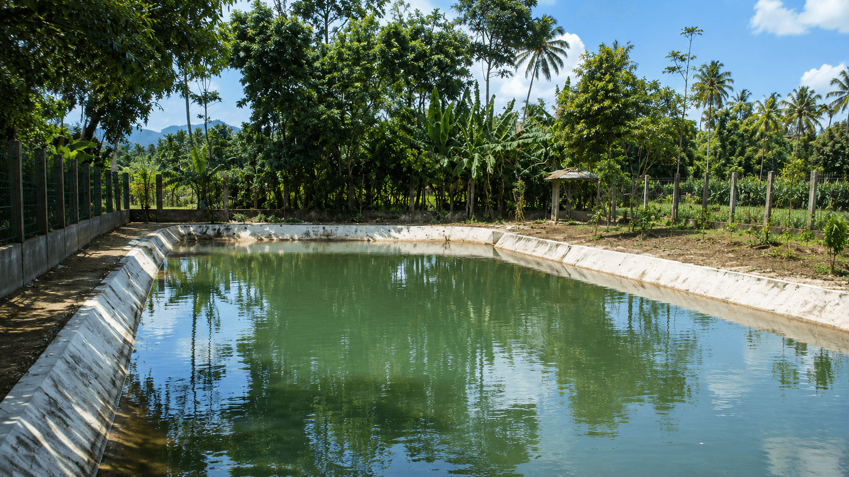 Embung Desa, embung di Desa Tembong.