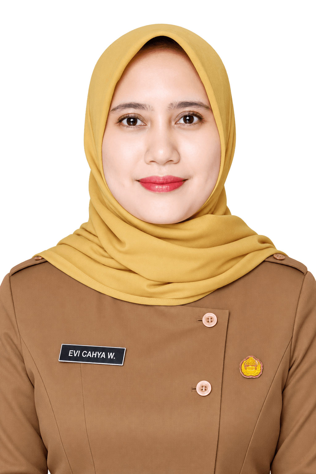 Potret Evi Cahya Wulandari, S.Keb., Bdn., Bidan Desa Tembong.