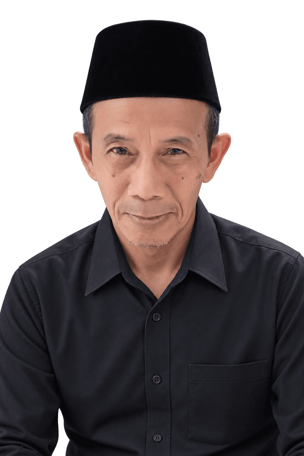Potret Amat, Ketua RW 002 Kampung Kadu Kokosan.