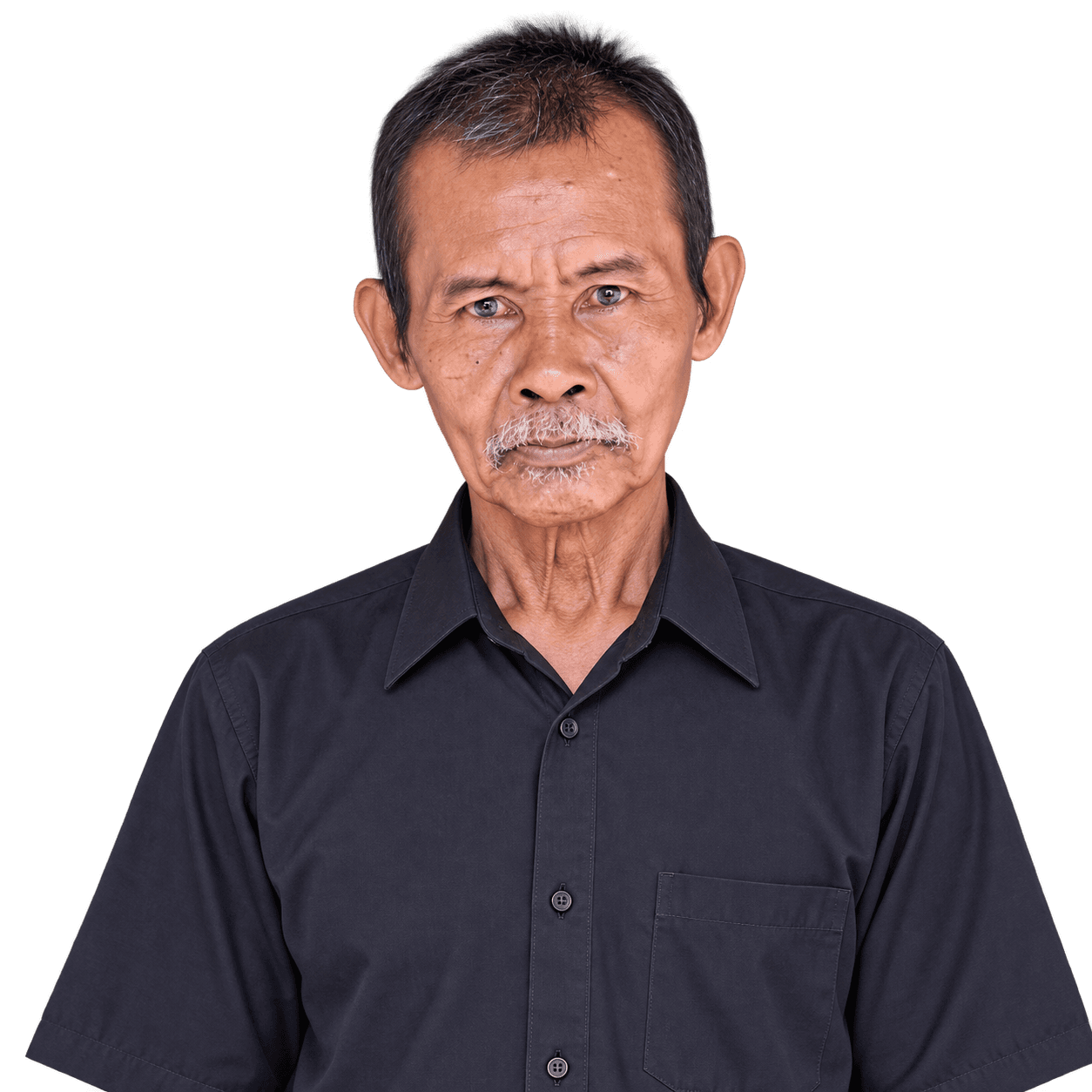 Potret Sahari, Ketua RW 003 Kampung Galaya.